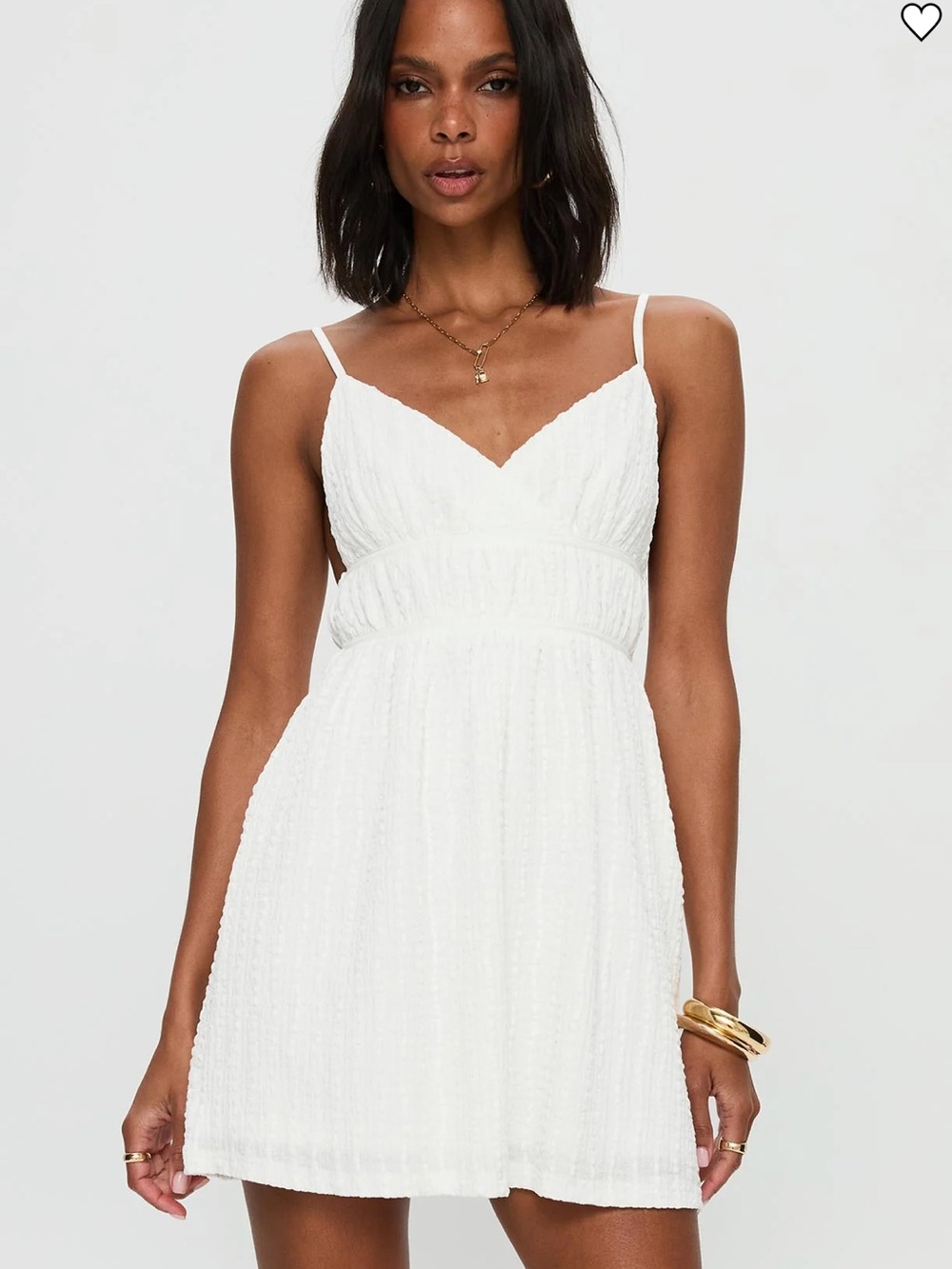 Princess Polly White Mini Dress